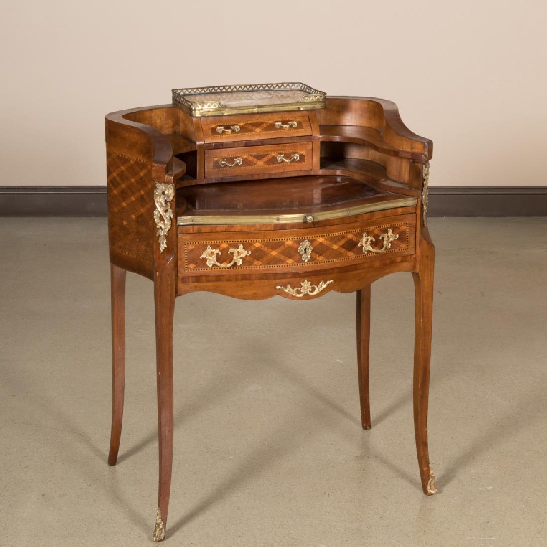 French Marble Top Ladies Desk (1 of 5)