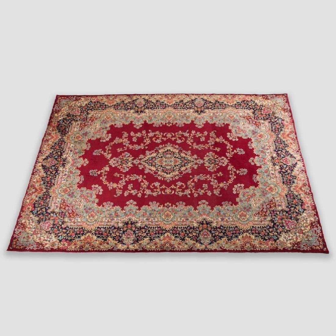 Red Room Size Kerman Rug - 10' x 16.25' (1 of 6)