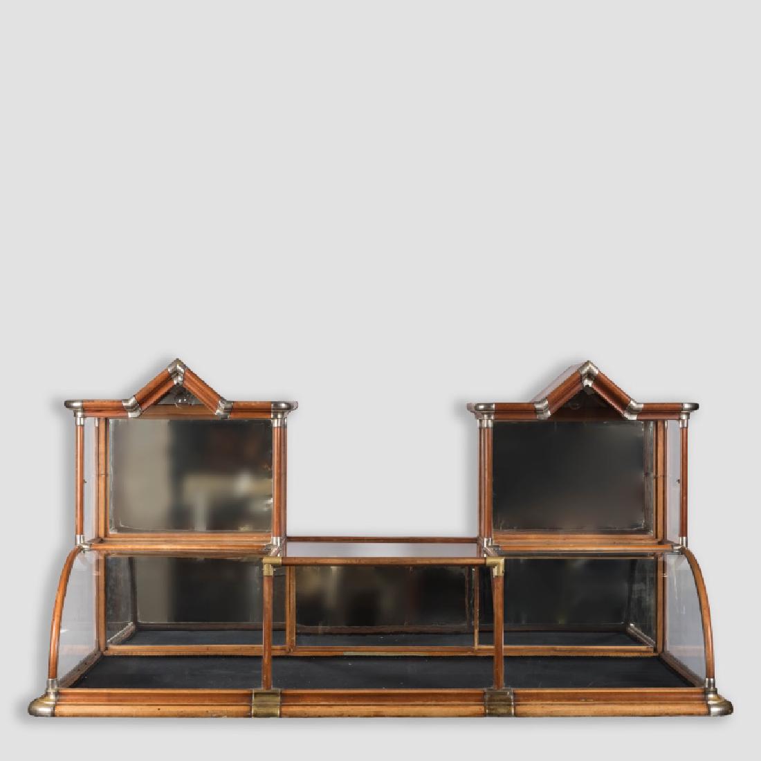 Curved Glass Showcase - W. Millichamp & Sons (1 of 6)