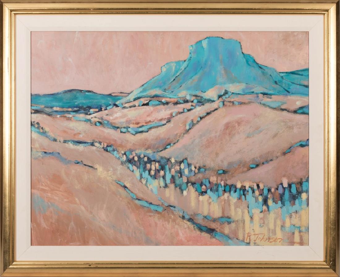 Pamela Johnson - Southwest Landscape Oil on Board (1 of 4)