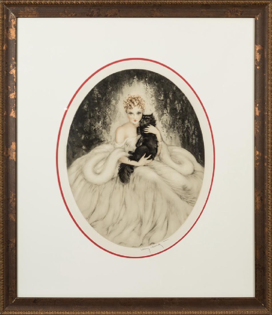 Louis Icart - Color Engraving - "Sweet Mystery" (1 of 6)