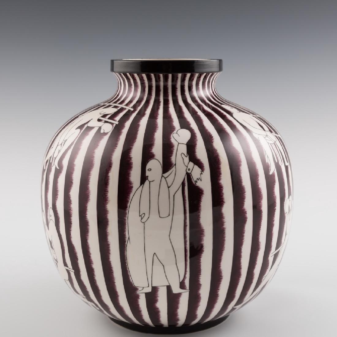 Gio Ponti for Richard Ginori - Vase with Boxers (1 of 6)