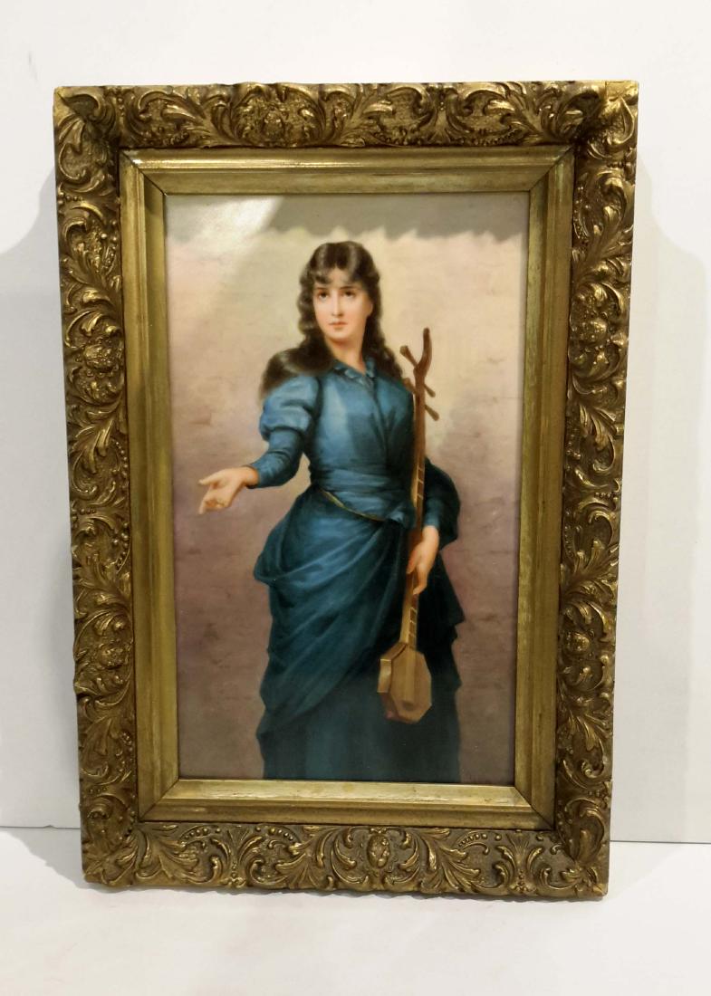 Royal Vienna Porcelain Plaque 19C. (1 of 9)