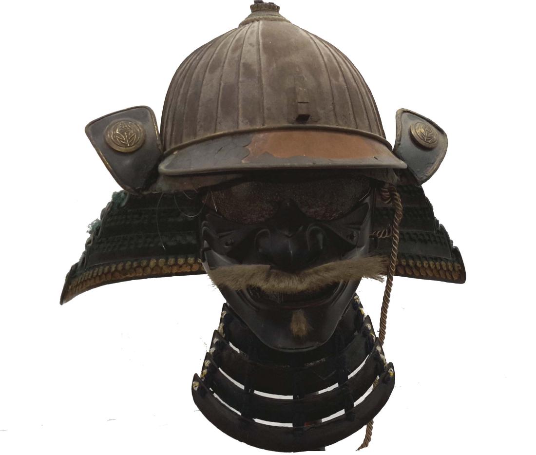 17C. Edo Period Japanese Samurai Helmet (1 of 17)