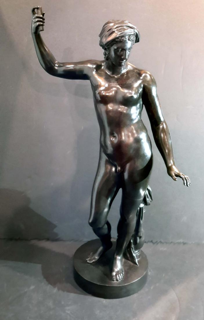 19th C. Hermaphordite Bronze Sculpture After Barte (1 of 12)