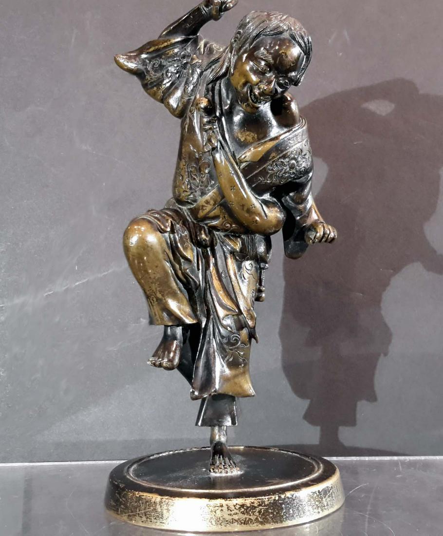 Meiji Period Japanese Bronze figure (1 of 12)