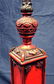 Rare Edward F. Caldwell & Co, Chinoiserie Red Lacquered - 8