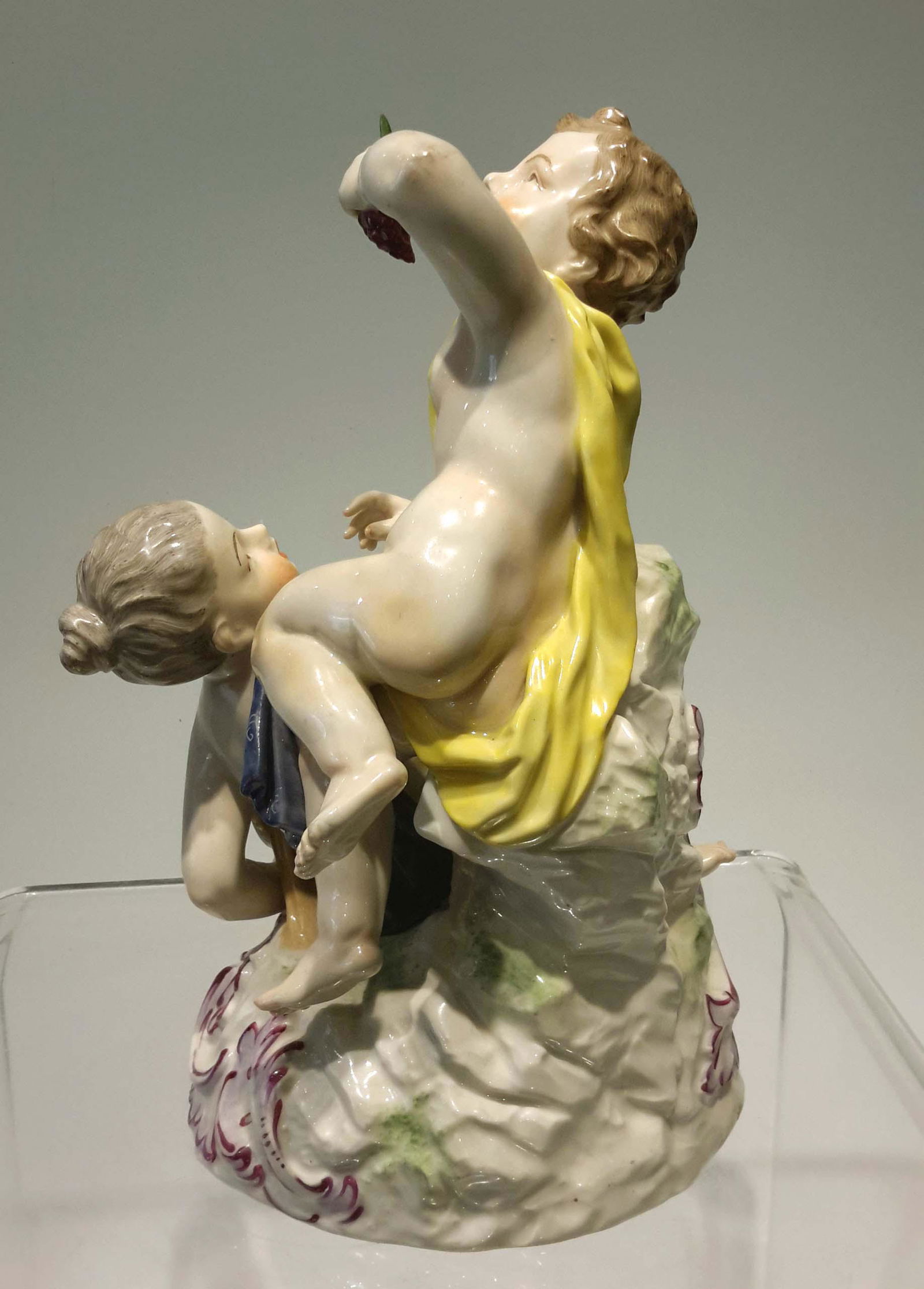 19C. German Porcelain Group With Cherubs (1 of 11)