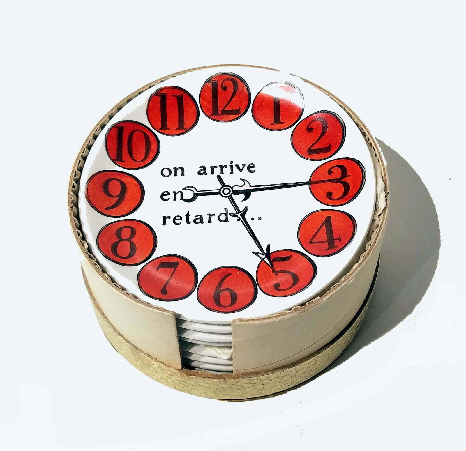 Piero Fornasetti Group of Eight Quand on Arrive Clock (1 of 6)