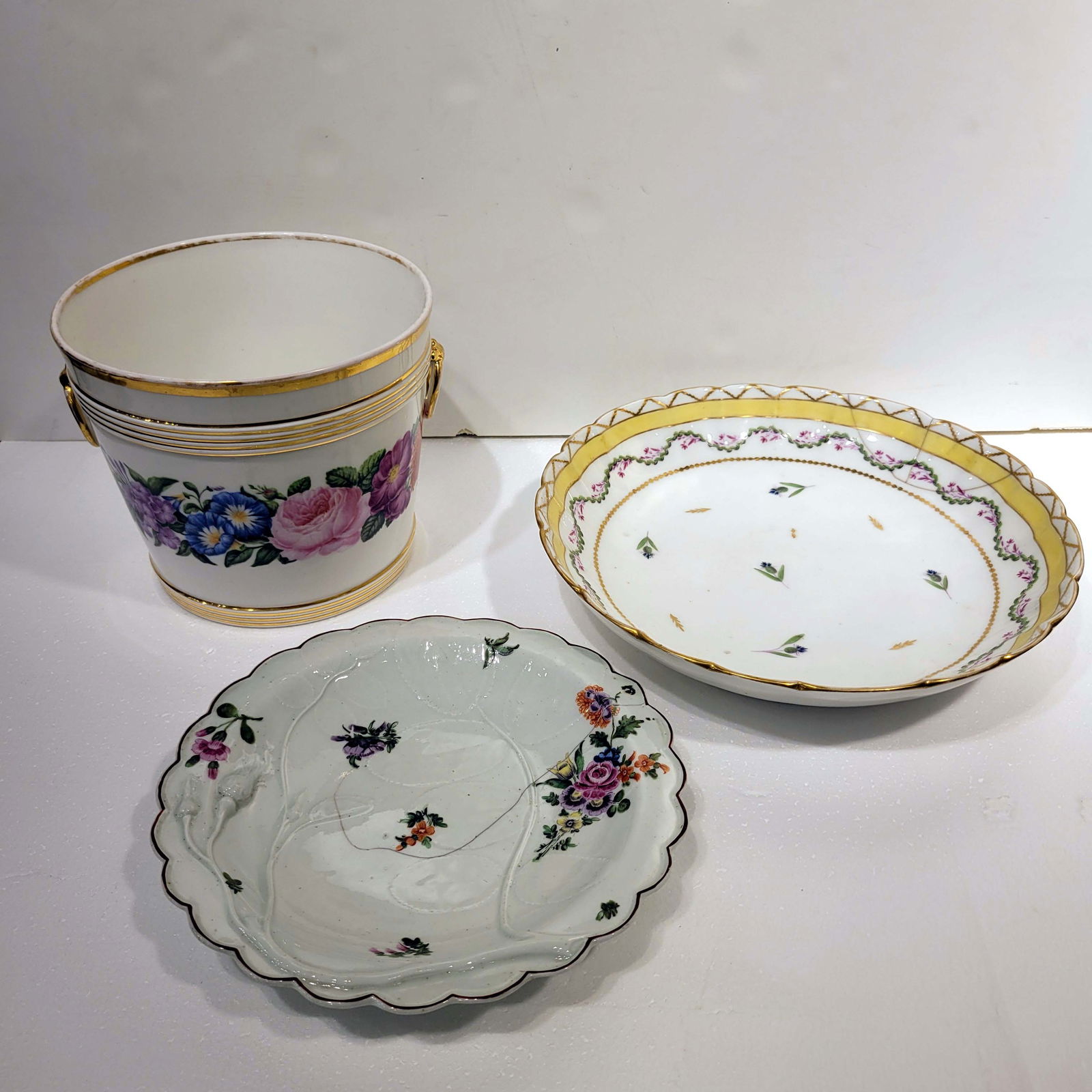 Group of 3 Early 19th Century French Porcelain items (1 of 10)