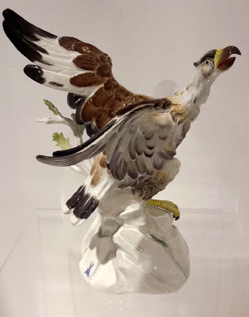 Large Meissen Porcelain Eagle, Germany, circa 1921 (1 of 5)