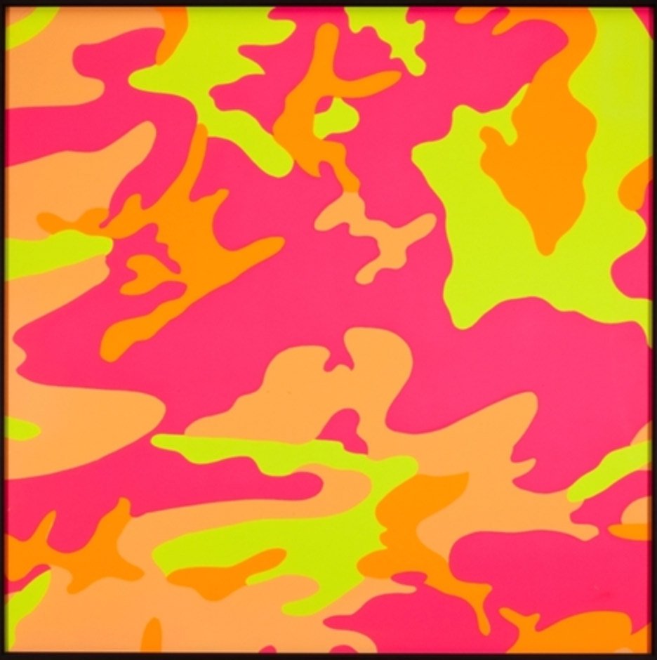 Camouflage Screenprint by Andy Warhol, Printed 87 (1 of 6)