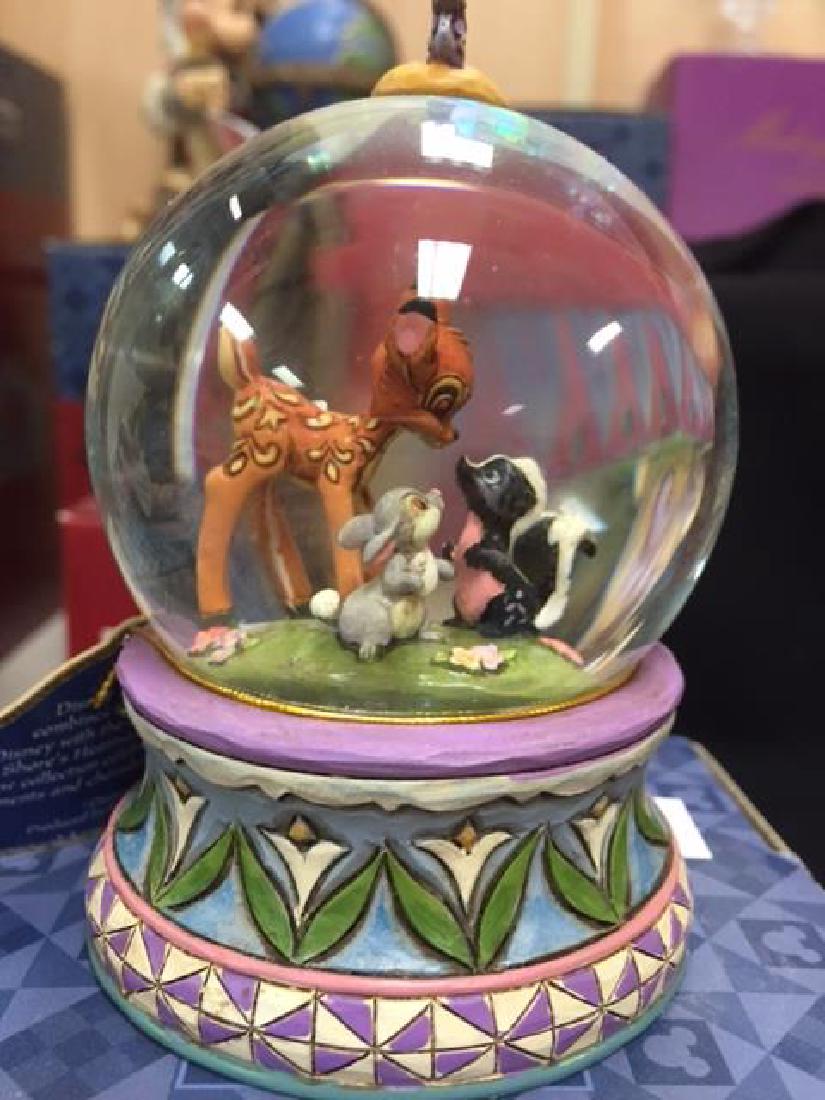 Disney Showcase - Blooming Friendship Water Globe -: Water Globe - With Box