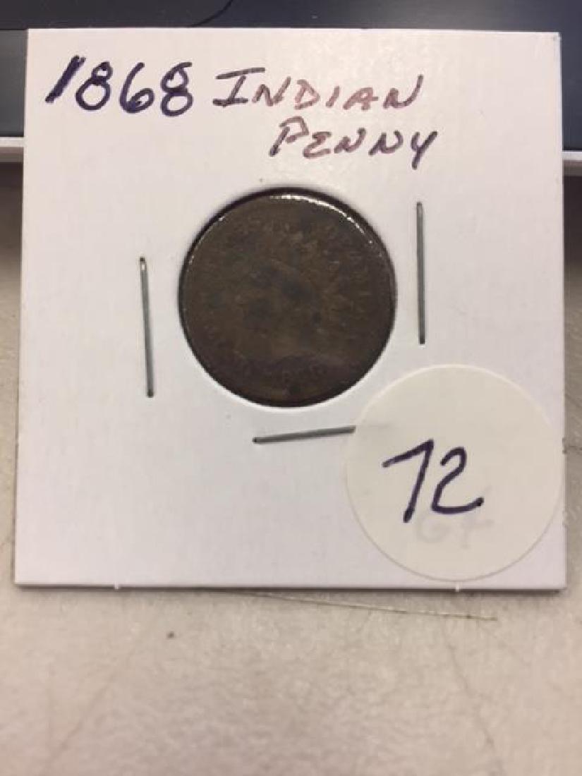 1868 INDIAN HEAD PENNY (1 of 2)
