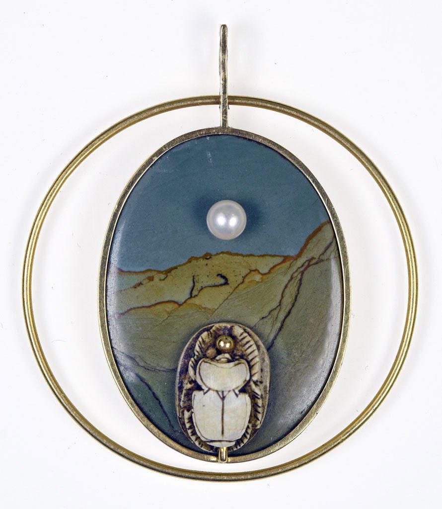Jacques Michel - Pendentif "Scarabée" (1 of 1)