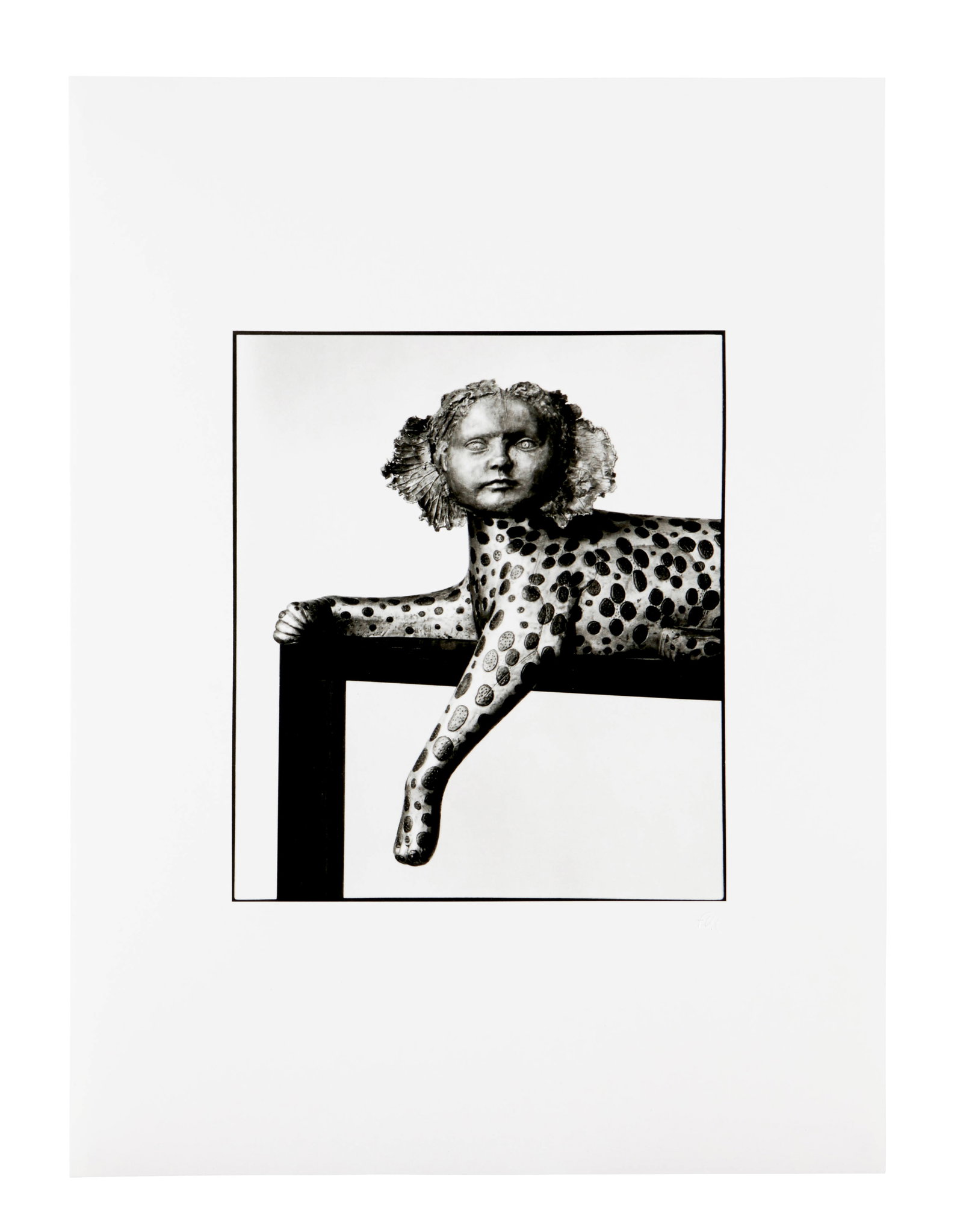 Claude & François-Xavier LALANNE: Claude & François-Xavier LALANNE (1925-2019 & 1927-2008) « Le Sphinx » – 2005 Planche issue de l’ouvrage « Bestiaire Légendaire » publié et