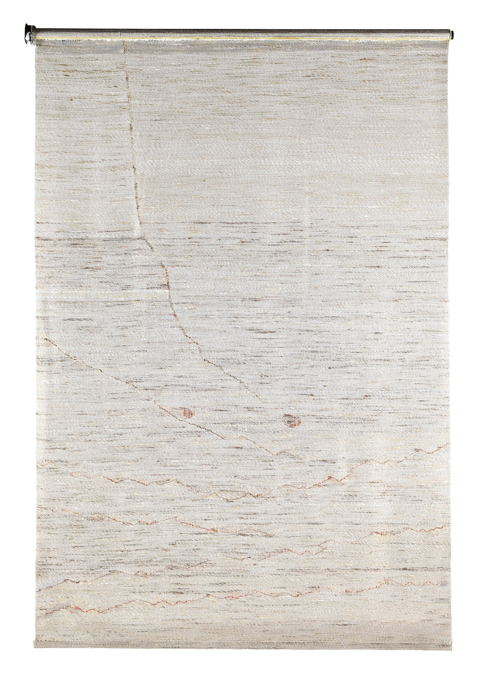 Simone PROUVÉ: Simone PROUVÉ Store Clevyl 246 x 164 cm Provenance : Succession de l’artiste A Clevyl window blind by Simone Prouvé 96.85 x 64.57 in. Simone PROUVÉ