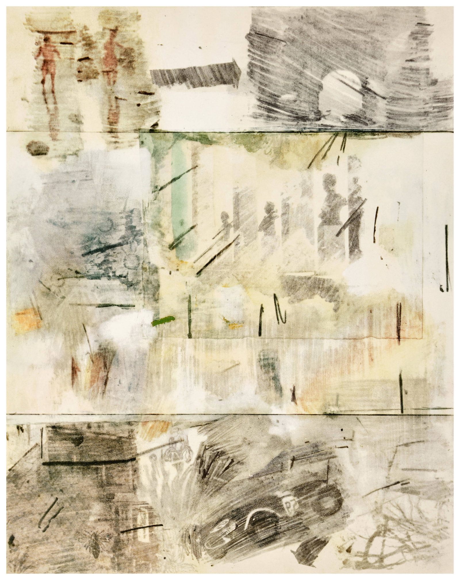 Robert RAUSCHENBERG: Robert RAUSCHENBERG L'Enfer de Dante - 1965 Le set complet des 34 lithographies en couleurs Exemplaire à 250 exemplaires signée et non numérotée Dans son emboîtage entoilé