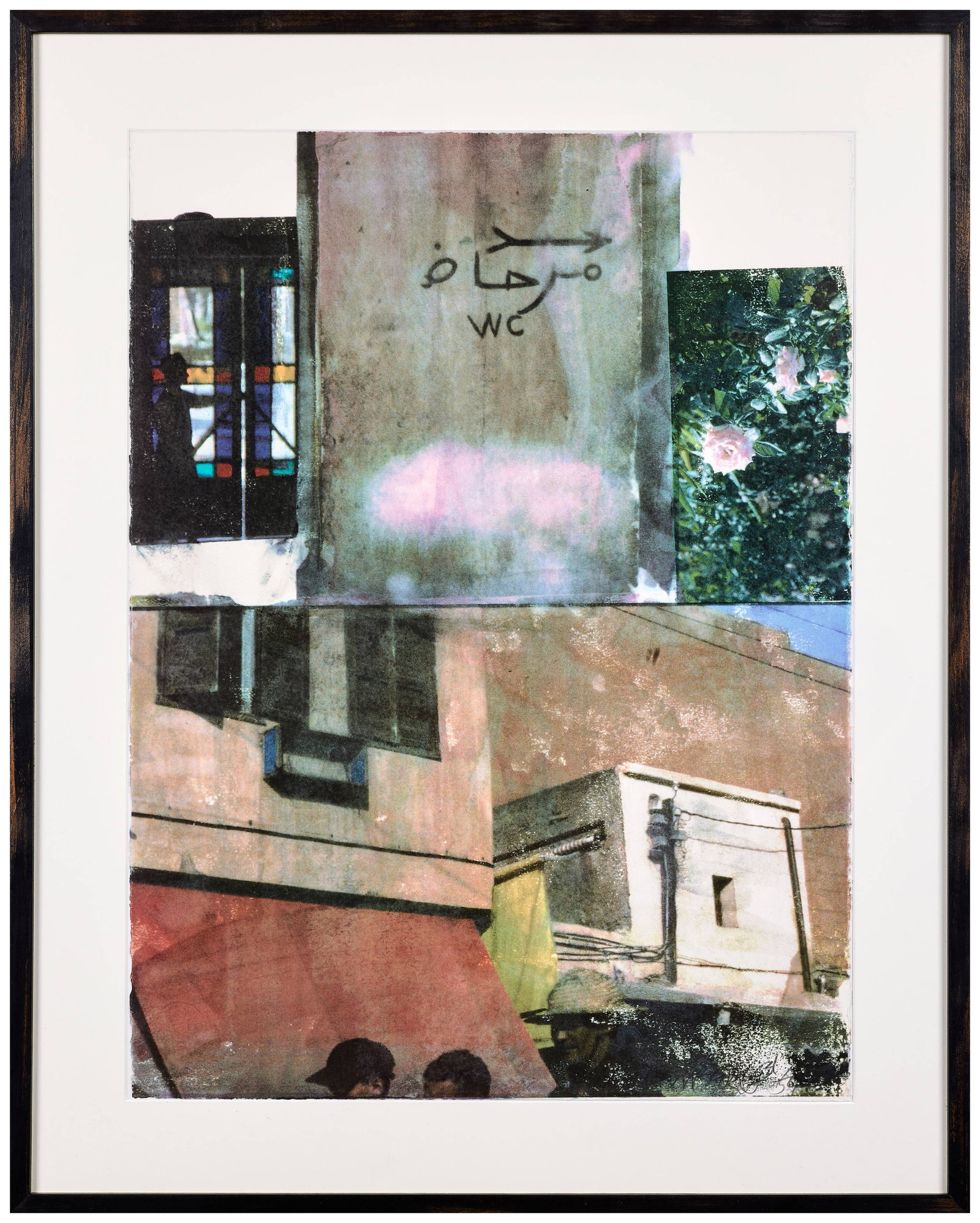 Robert RAUSCHENBERG: Robert RAUSCHENBERG Appointment - 2000 Sérigraphie en couleurs Signée et numérotée "31/54" 75,8 x 56,8 cm - encadrée Lelong Editions, Paris Screenprint in colors; signed and