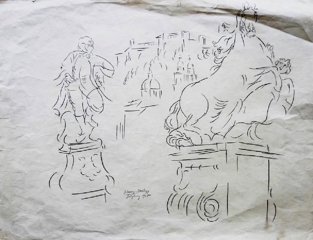 Fritz Schwarz-Waldegg (Austrian, 1889 - 4 September (1 of 3)