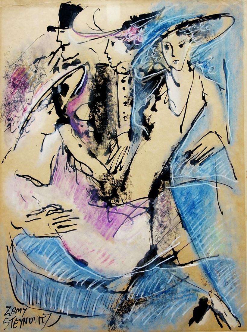 Zamy Steynovitz (American - Israeli, 1951-2000) (1 of 3)