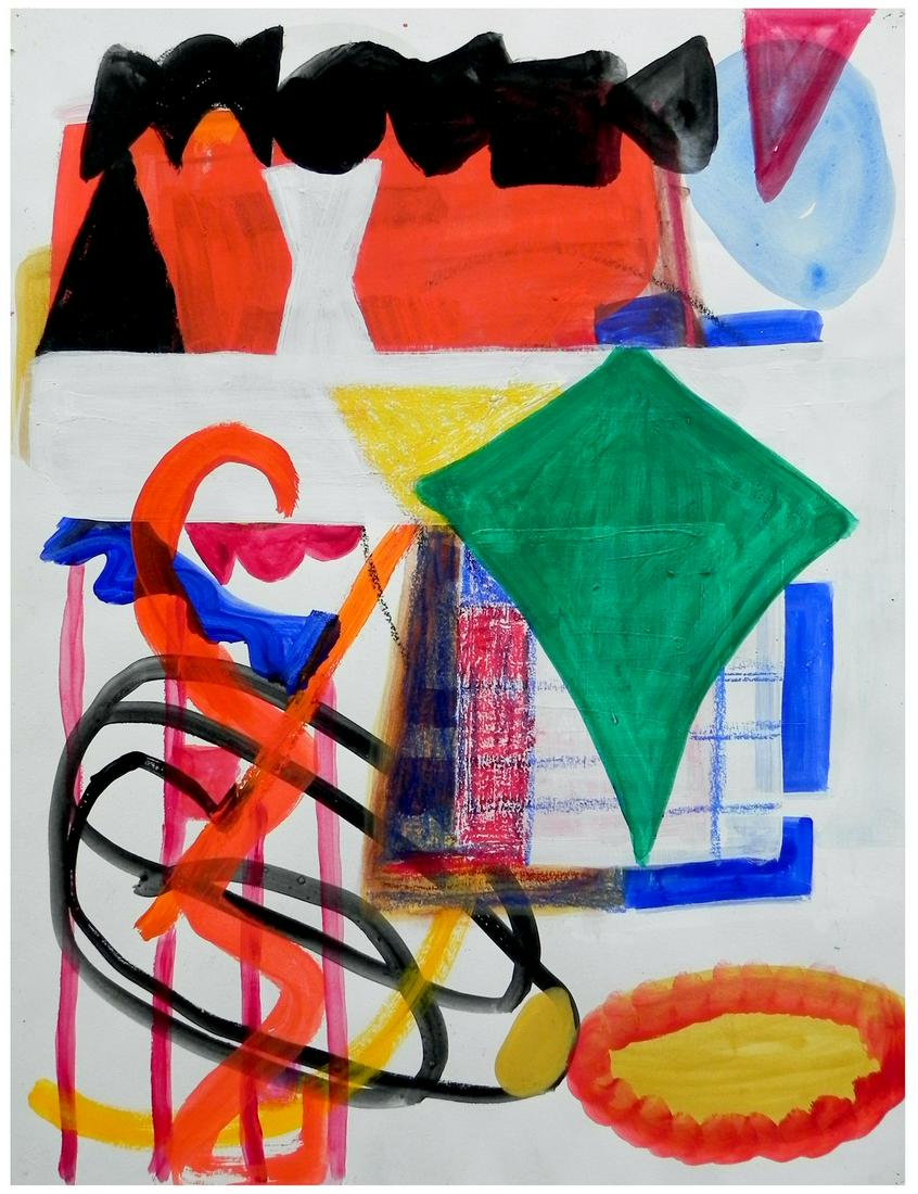 Shirley Jaffe (American, 1923-2016) (1 of 3)