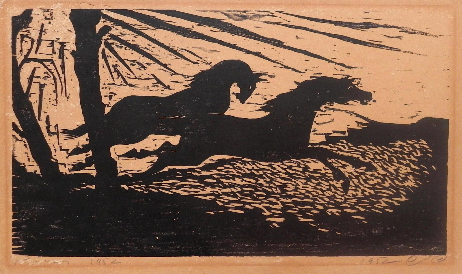 Jacob Pins (German - Israeli, 1917-2005) (1 of 4)