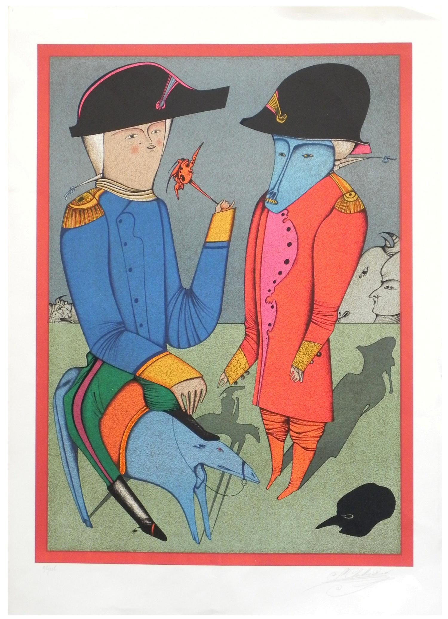 Mihail Chemiakin (Russian - French, b. 1943) (1 of 3)