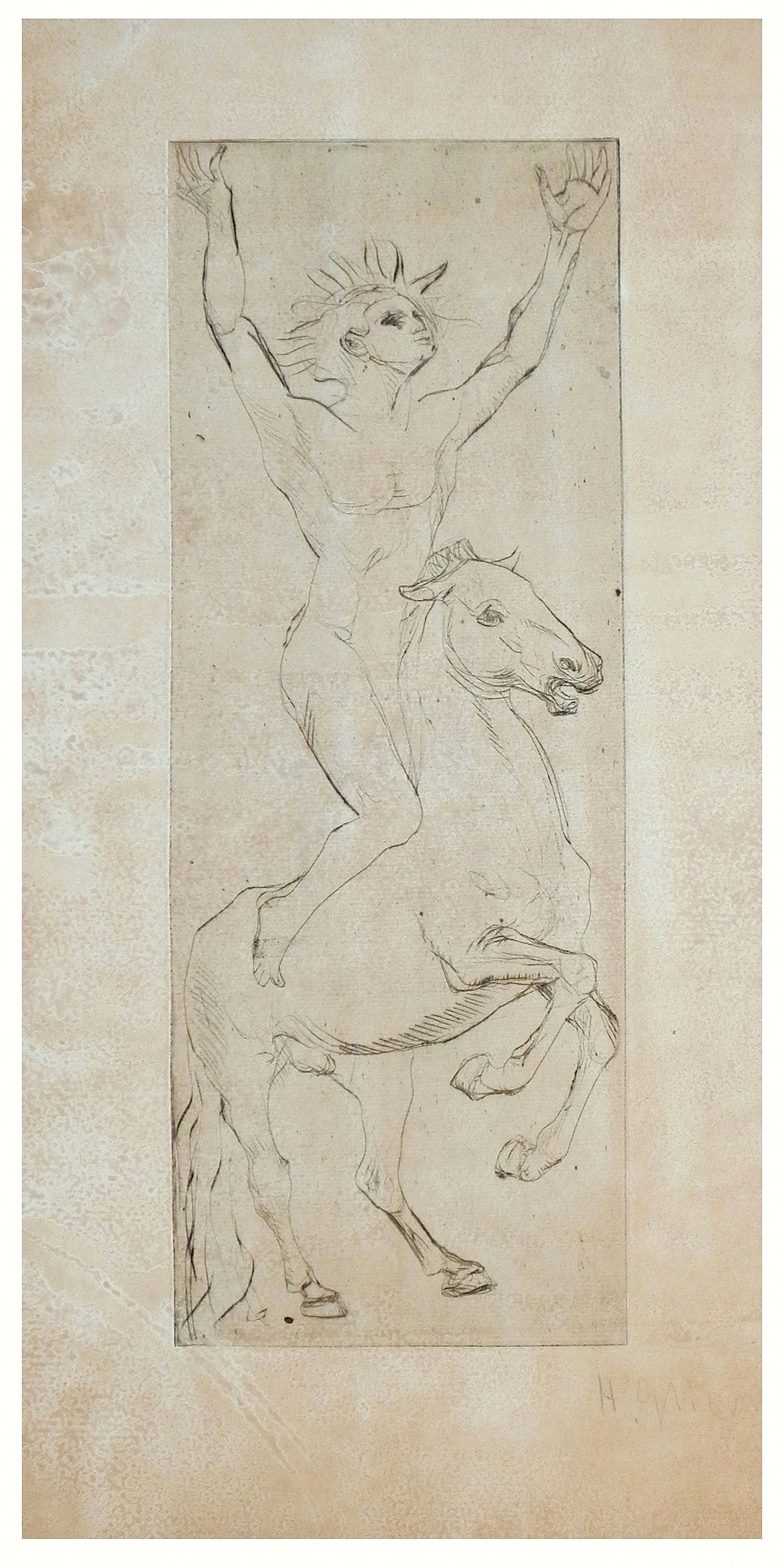 Enrico (Henryk) Glicenstein (Polish - American, 1870-1942) (1 of 2)