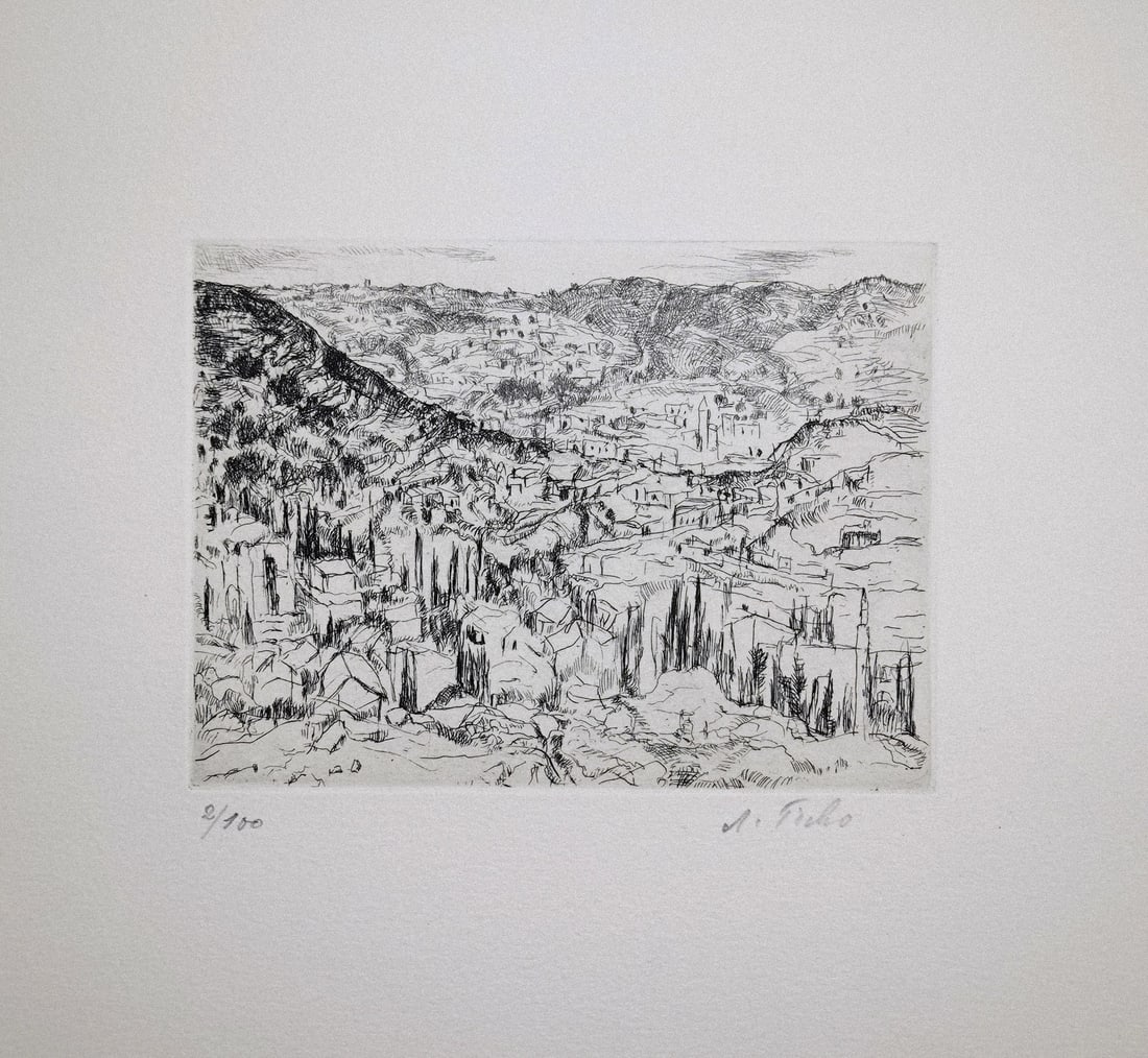 Anna Ticho (Israeli - Czech, 1894-1980) (1 of 4)