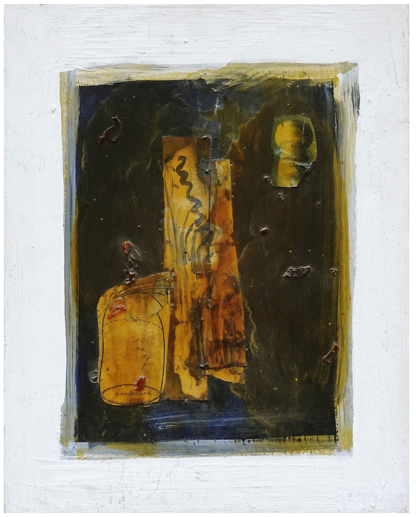 Yigal Ozeri (Israeli - American, b. 1958): Untitled, New York, 1995, Mixed media on canvas, 51 x 40 cm, Signed, dated and dedicated on verso