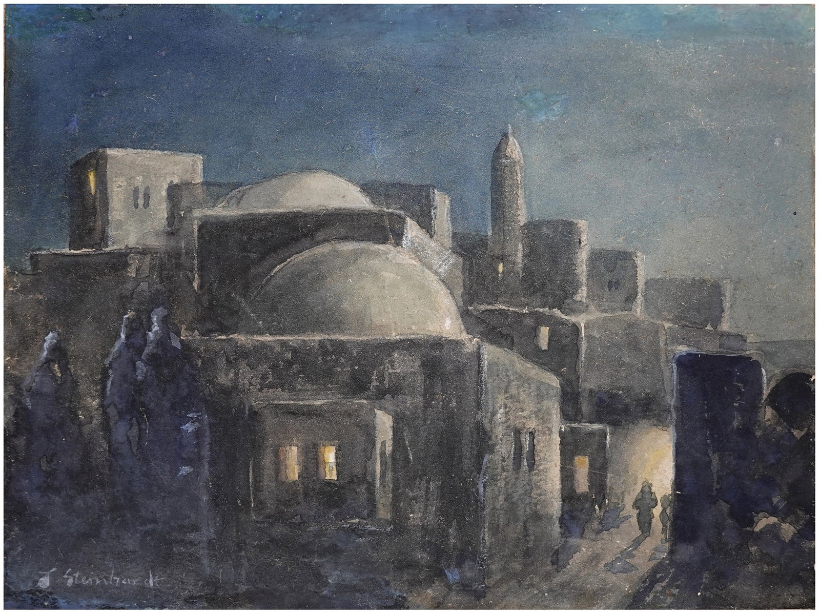 Jacob Steinhardt (German - Israeli, 1887-1968) (1 of 2)