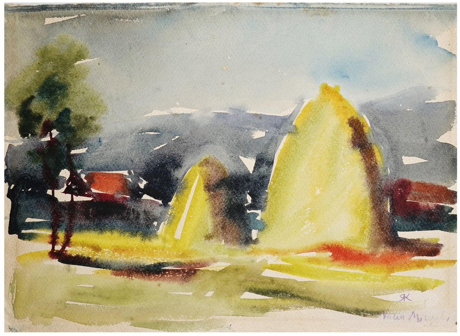 Mid-century Modern School artist (XX) (1 of 4)