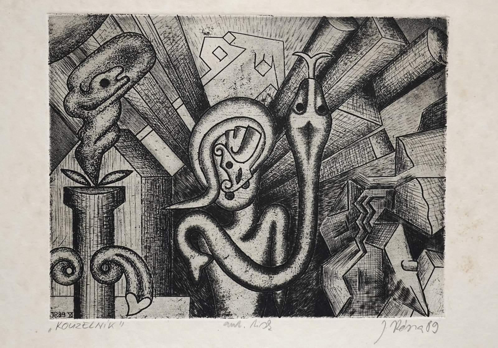 Jaroslav Róna (Czech, b. 1957) (1 of 4)