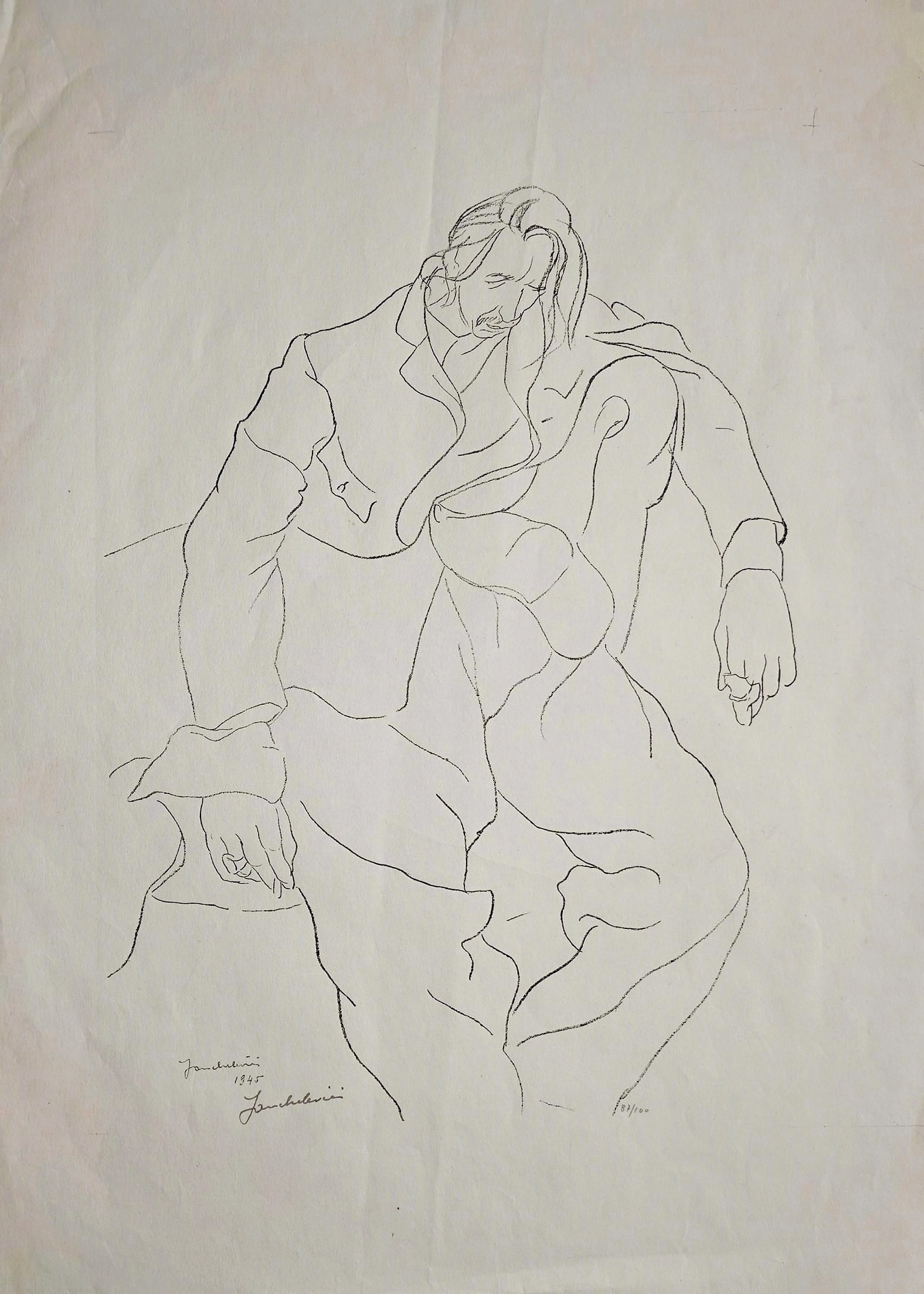 Idel Ianchelevici (Romanian - Belgian, 1909-1994) (1 of 3)