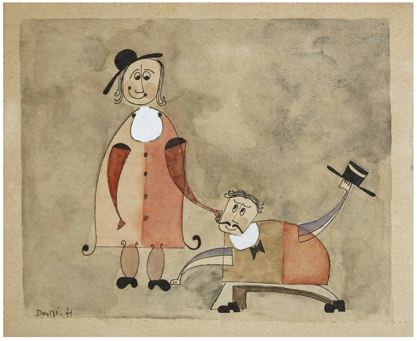 Mid-century Modern European School (XX) (1 of 2)