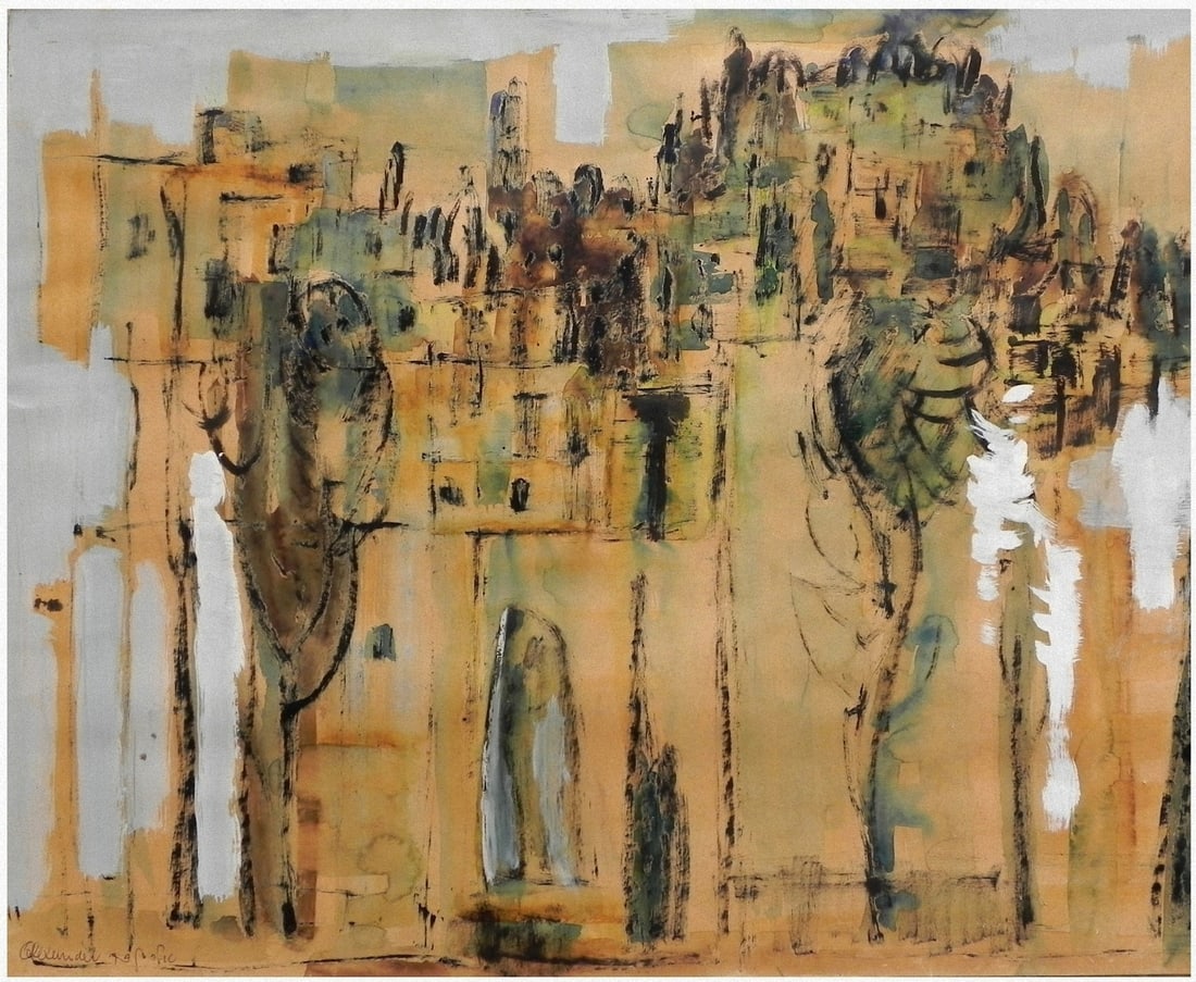 Stefan Alexander (Israeli - Czech, 1910-1978) (1 of 3)