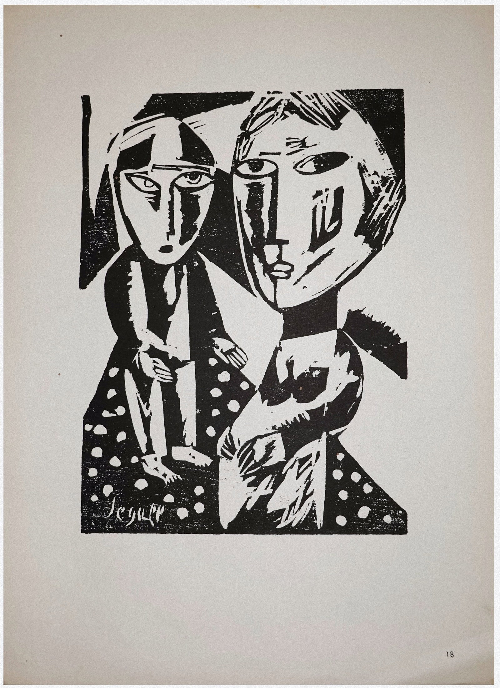 Lasar Segall (Lithuanian - Brazilian, 1889-1957) (1 of 2)