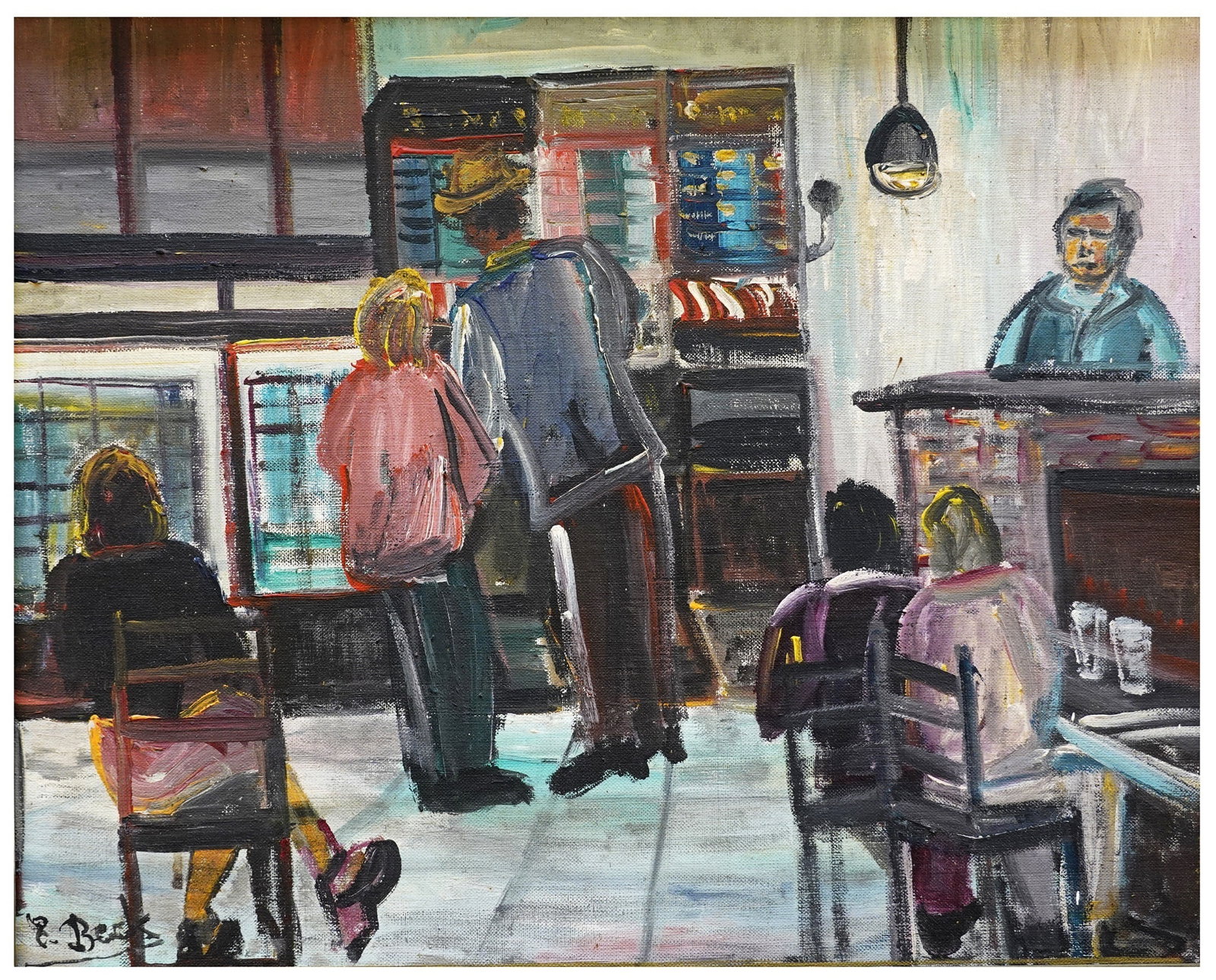 Alisa Beck (Elza Bak) (German - Israel , 1884-1974) (1 of 3)