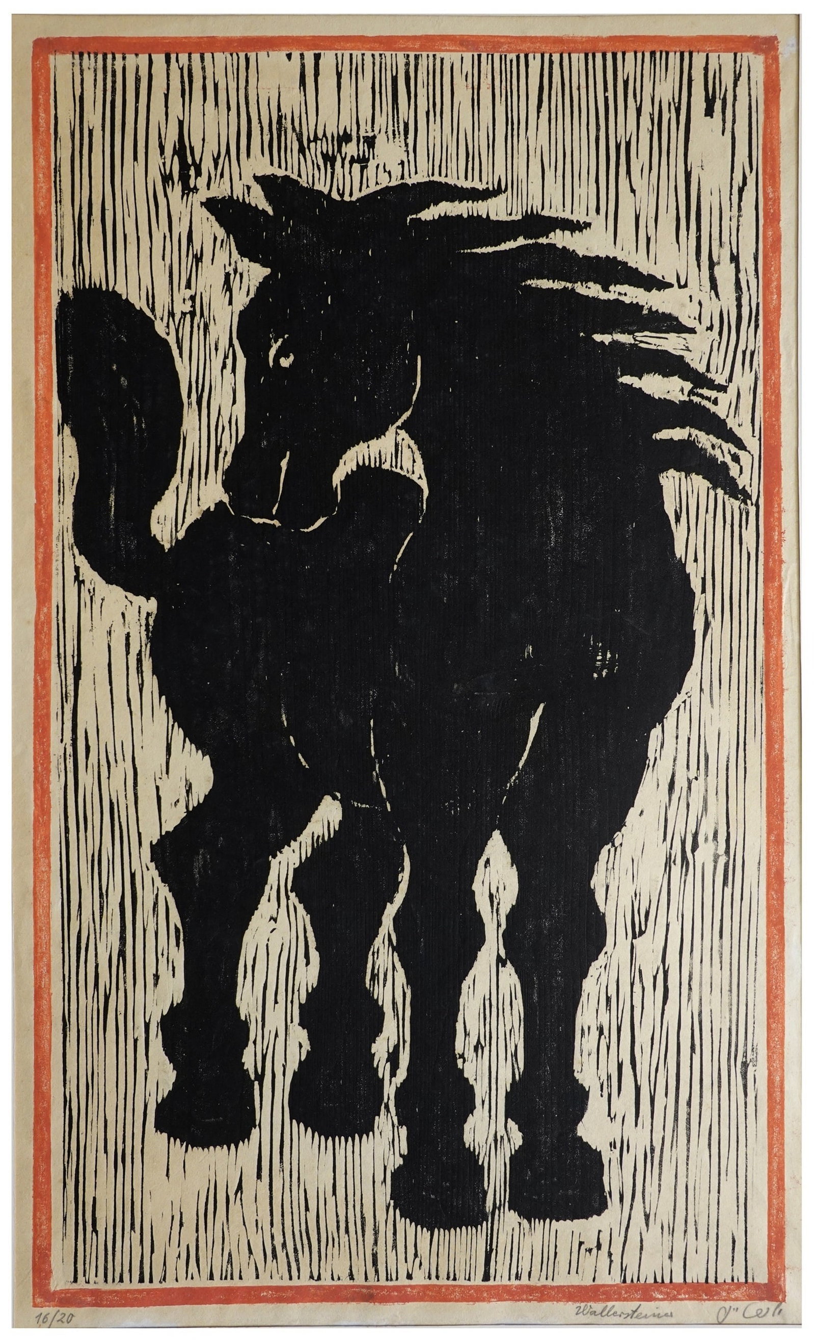 Yehuda Wallersteiner (German - Israeli, 1915-2004) (1 of 3)