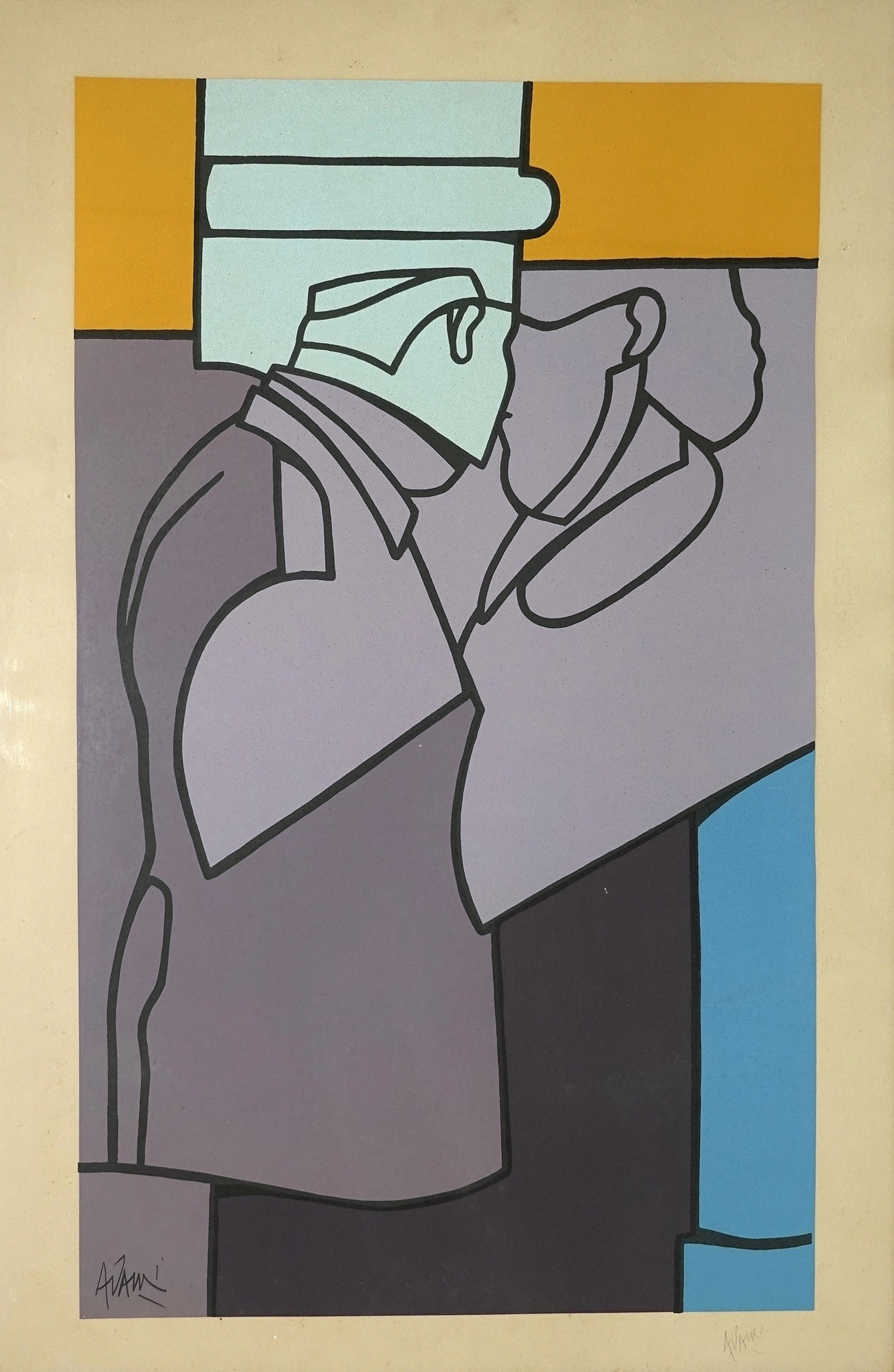 Valerio Adami (Italian, b. 1935) (1 of 4)