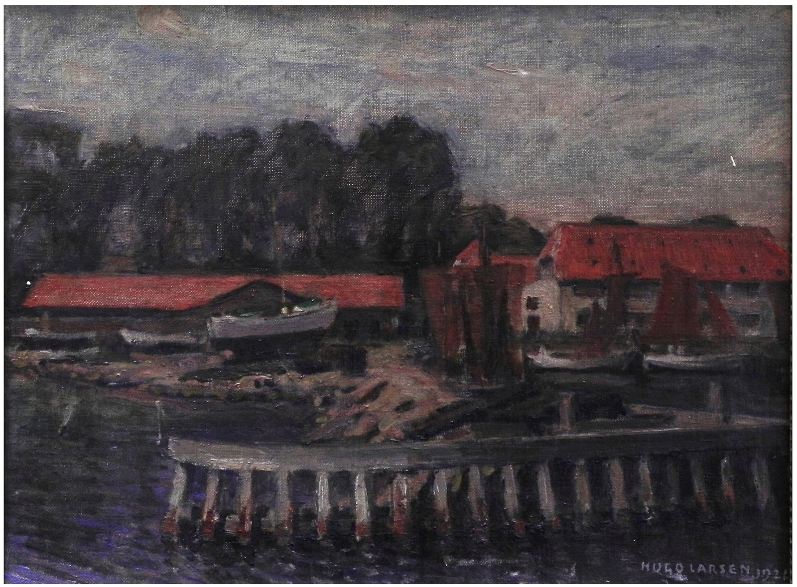 Hugo Valdemar Larsen (Danish, 1875-1950) (1 of 3)