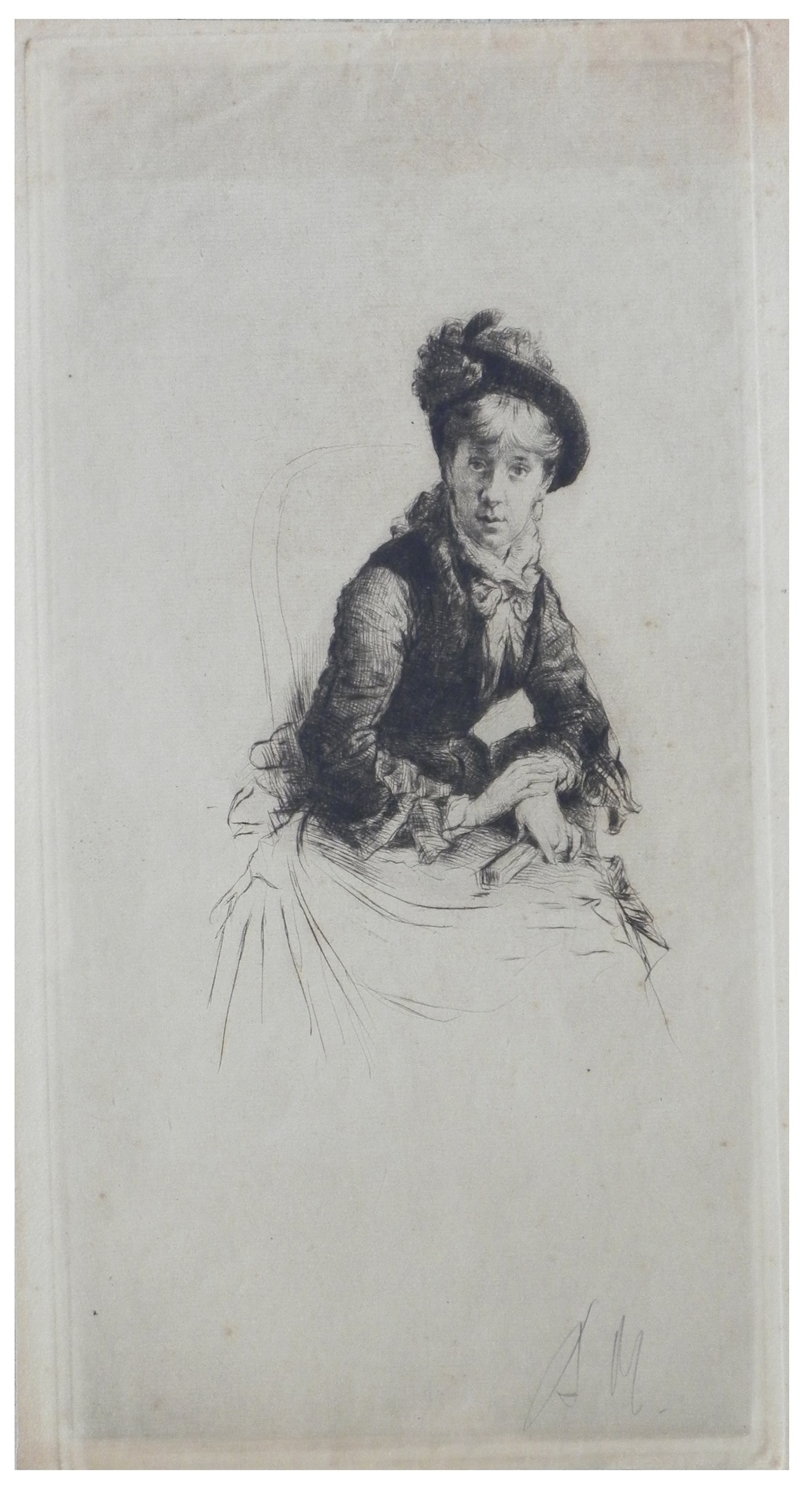 Marcellin Desboutin (French, Cérilly, 1823 - Nice, 1902) (1 of 3)