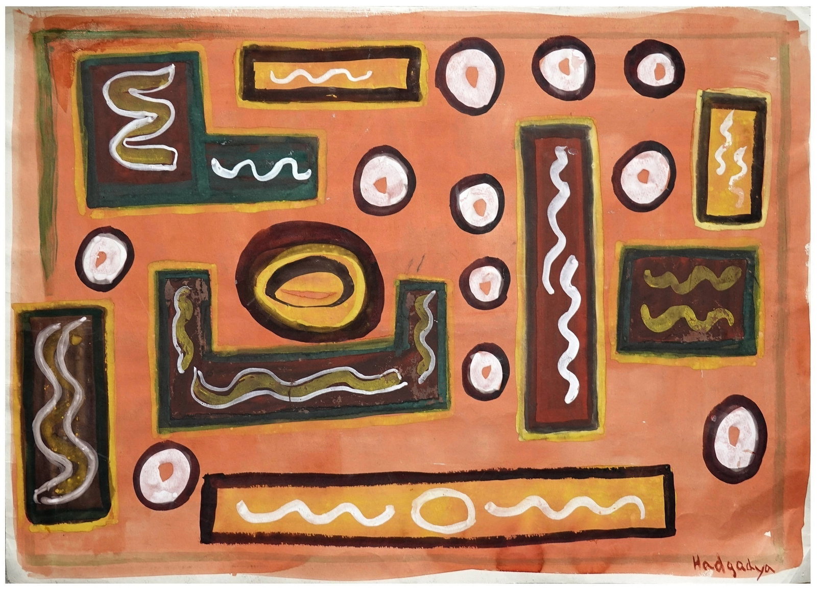 Miriam Had Gadya (Nissimholtz) (Israeli, b. Russia, 1895-1982) (1 of 2)