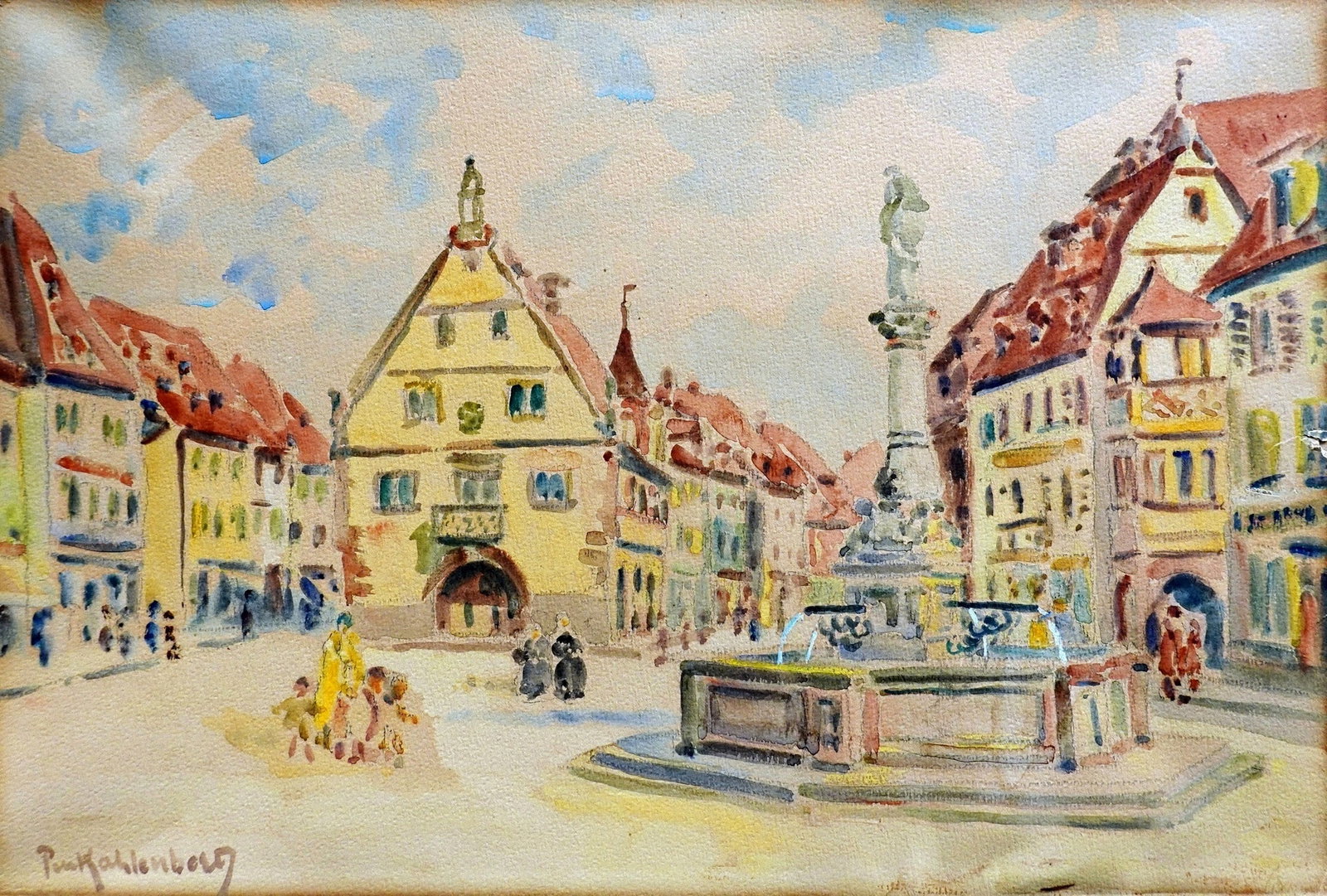 Pinchas Kahlenberg (Polish - French / Belgian, 1912-1980) (1 of 4)