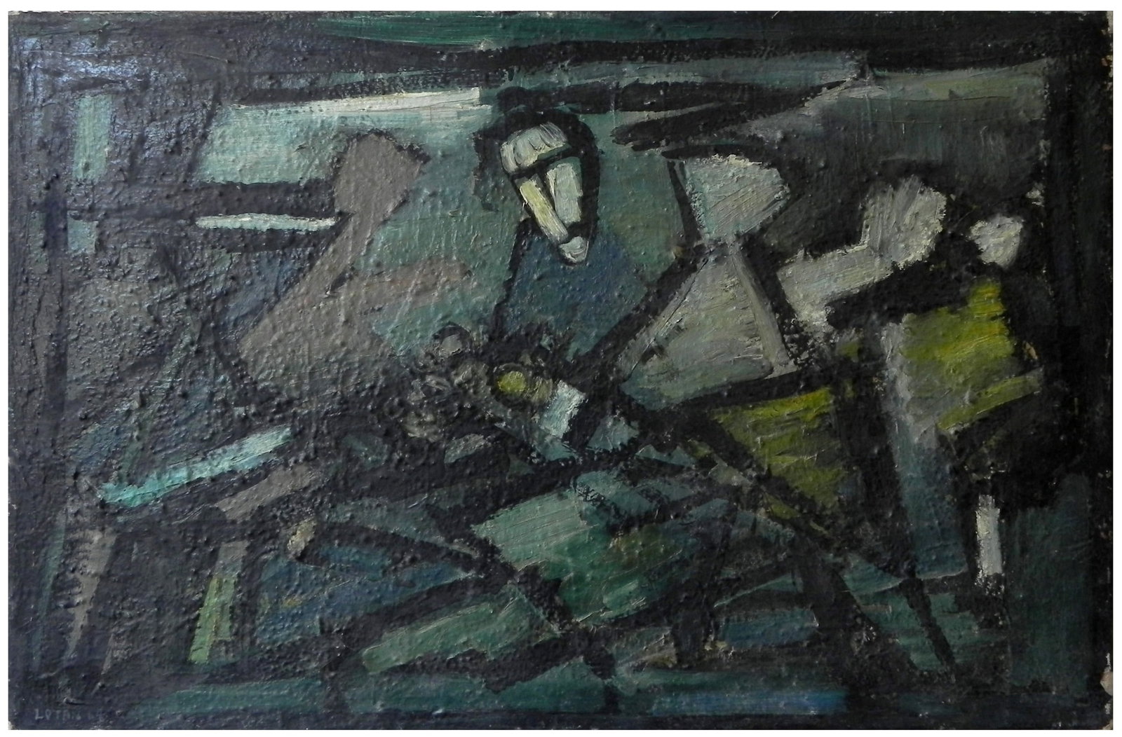 Yona Lotan (Israeli - French, 1926-1998) (1 of 2)