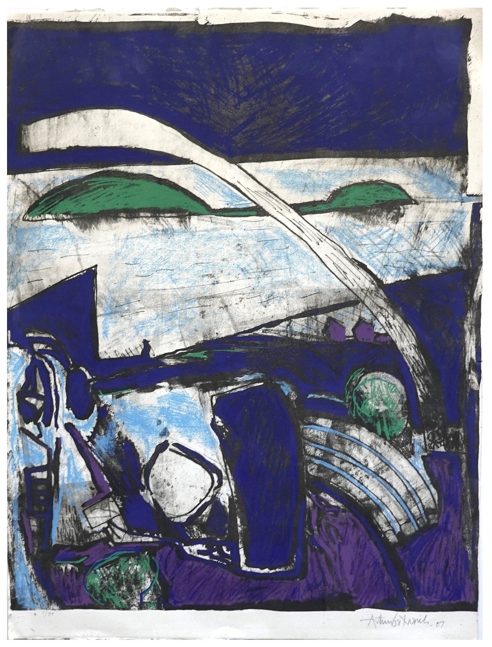 Arthur Goldreich (South African - Israeli, 1929-2011) (1 of 4)