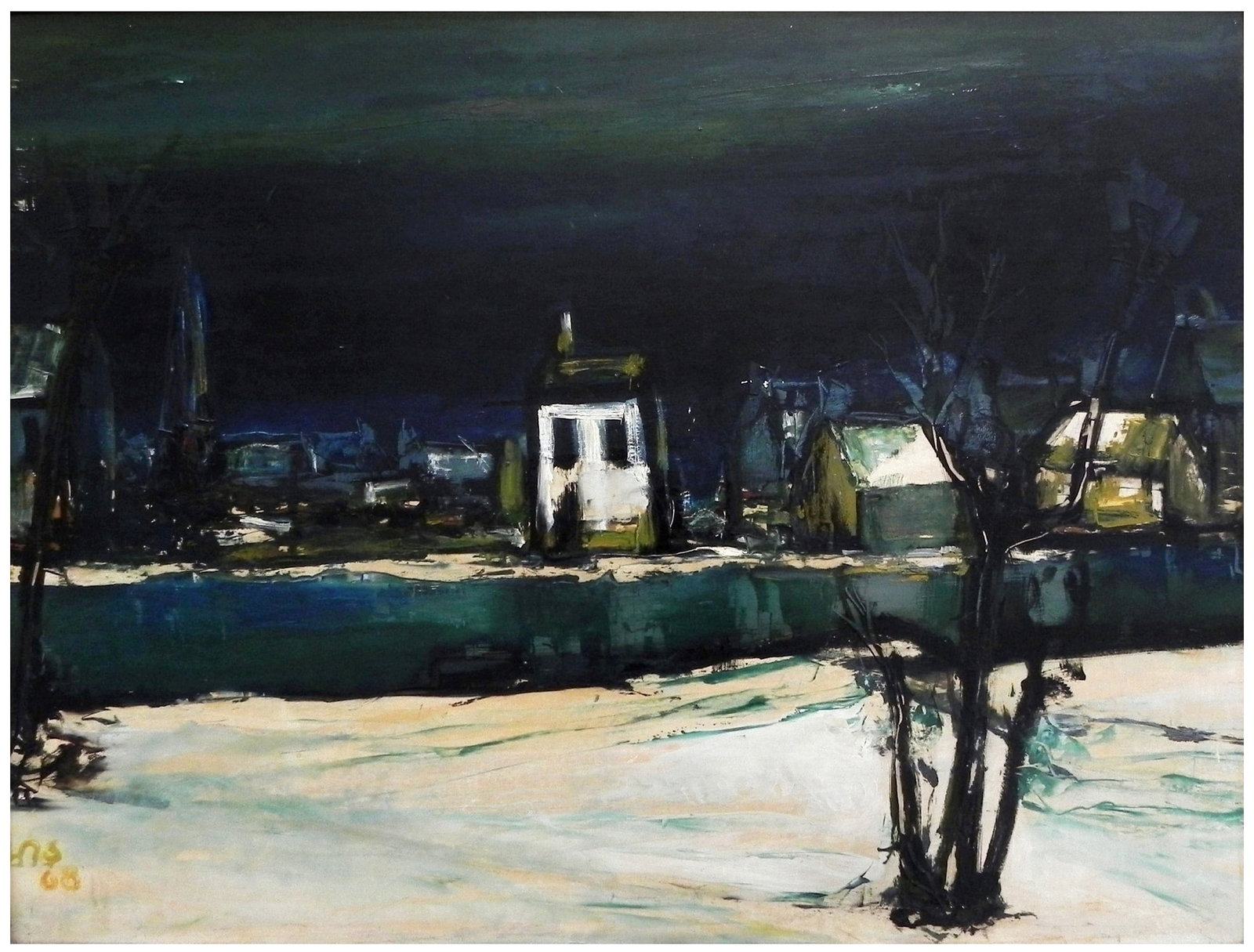 Expressionist artist (XX) (1 of 3)