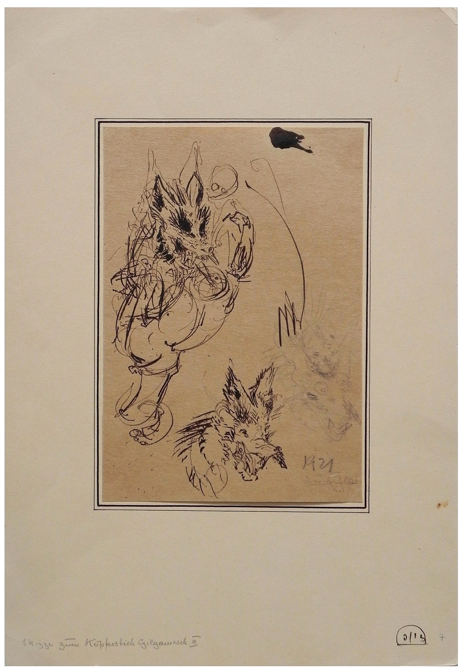 Ari (Erich) Glas (German - Israeli, 1897-1973) (1 of 4)