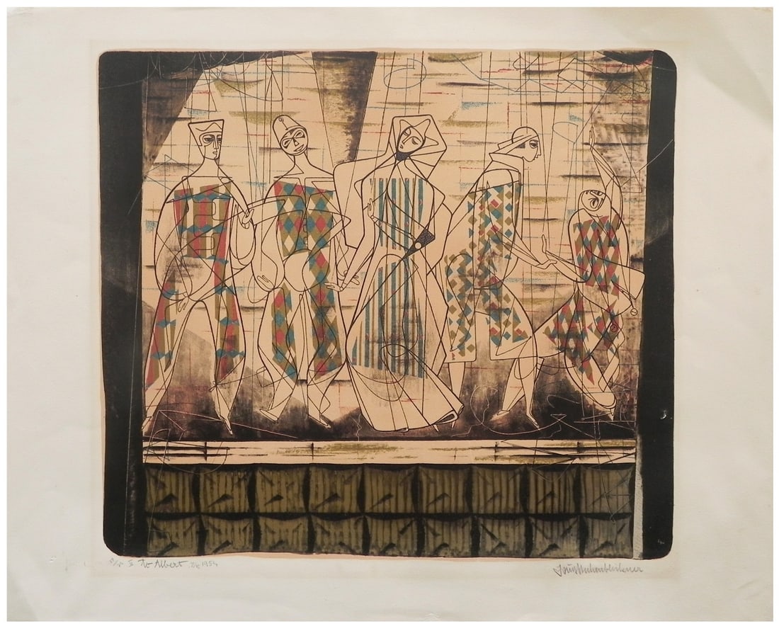 Louis Hechenbleikner (Austrian - American, 1893-1963) (1 of 4)